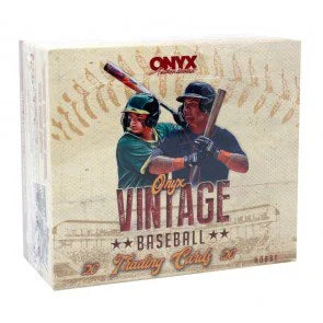 2026 Onyx Vintage Collection Baseball Hobby Case 6 Boxes (Ships Sealed Only) - B