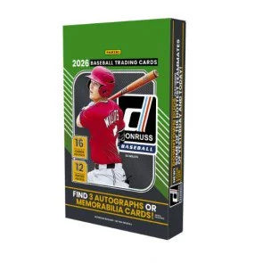 2026 Panini Donruss Baseball Hobby 12 Box Case (Ships Sealed Only) - B1