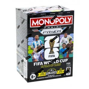 2026 Panini Prizm Monopoly Soccer Blaster Box 6 Packs (Ships Sealed Only)