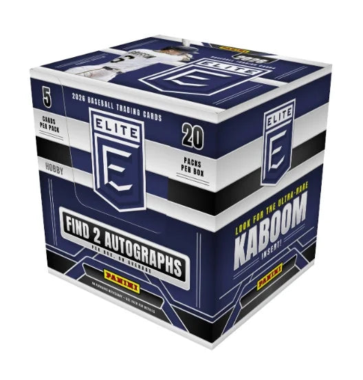 2026 Panini Donruss Elite Baseball Hobby 12 Box Case (Ships Sealed Only) - B2