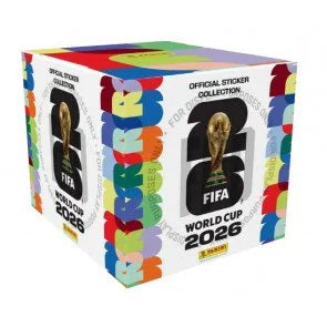 2026 Panini FIFA World Cup Soccer Stickers 25 Pack Box (Ships Sealed Only)