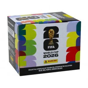 2026 Panini FIFA World Cup Soccer Stickers 50 Pack Box (Ships Sealed Only)