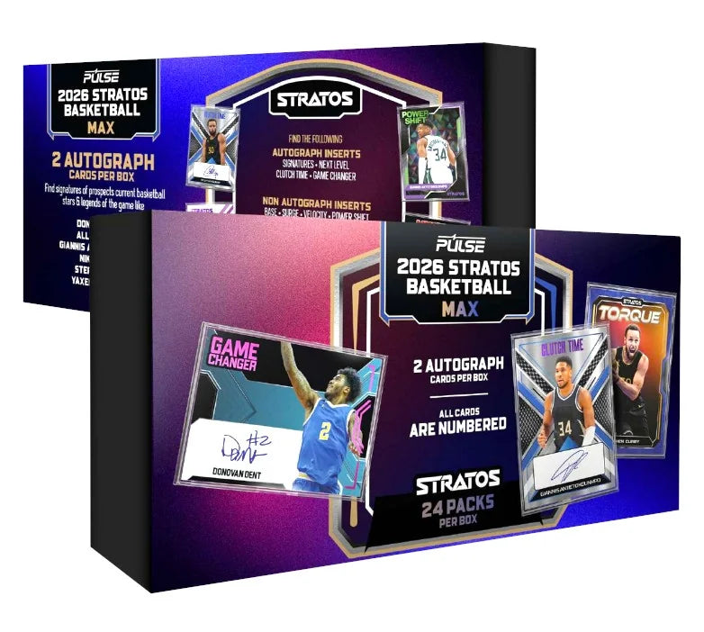 2026 Pulse Stratos Basketball Max Edition 10 Box Case - B2
