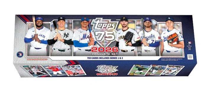2026 Topps Complete Baseball Factory Set | 8-Box Retail Case (Ships Sealed Only)