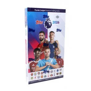 2026 Topps Premier League Soccer Hobby Case 12 Boxes (Ships Sealed Only)