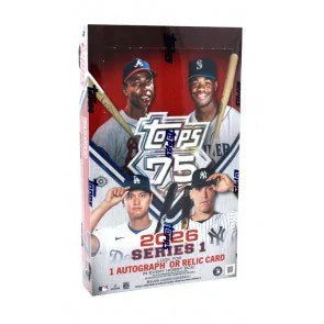 2026 Topps Series 1 Baseball Hobby Case 12 Boxes (Ships Sealed Only) - B