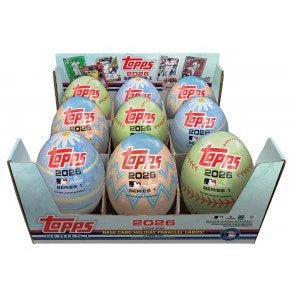 2026 Topps Series 1 Baseball Retail Tin Case 36 Tins (Ships Sealed Only)