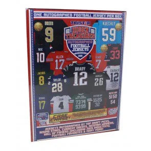 2026 Tristar Hidden Treasures Autographed Football Jerseys Edition Box (Ships Sealed Only)