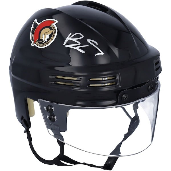 Brady Tkachuk Ottawa Senators Fanatics Authentic Autographed Black Mini Helmet