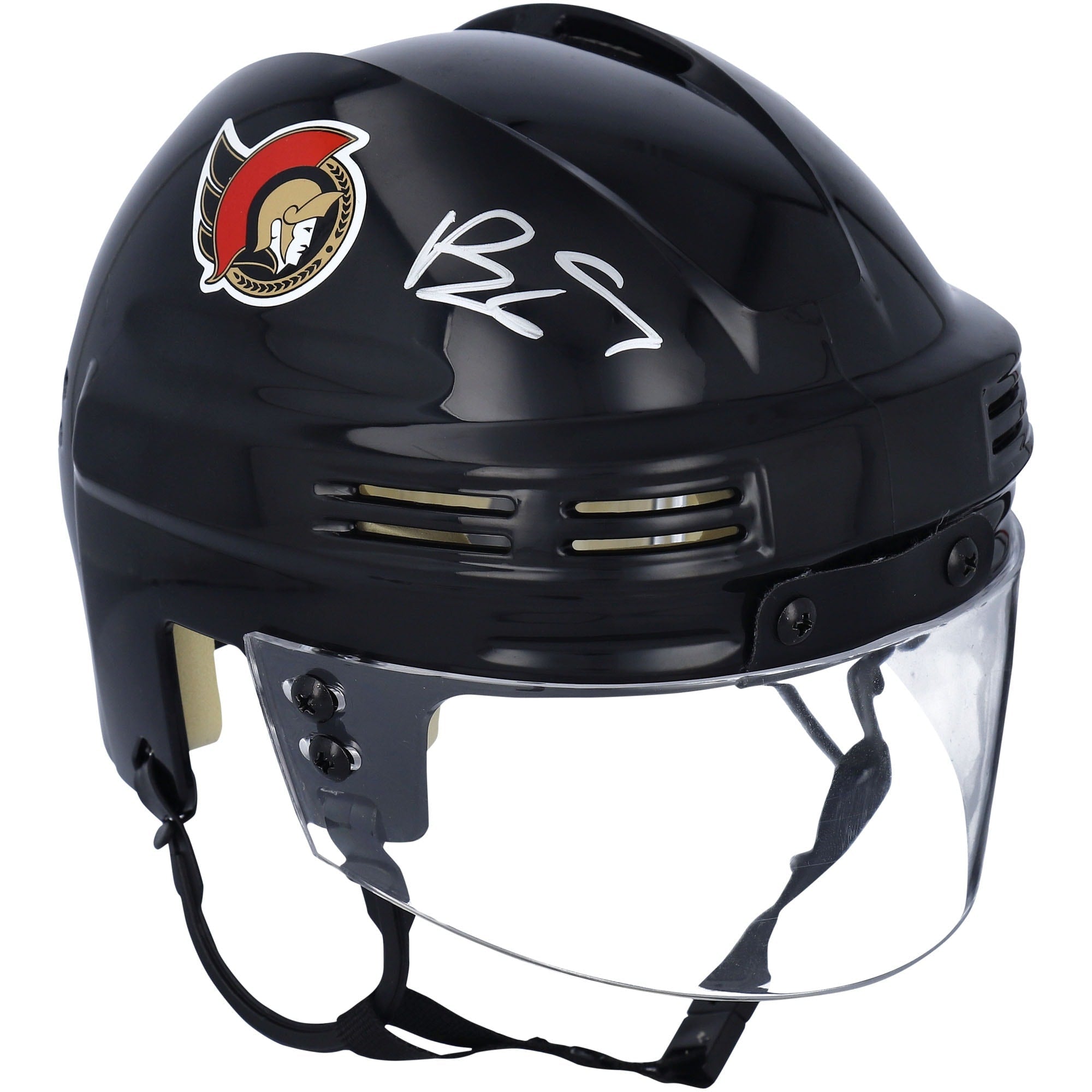 Brady Tkachuk Ottawa Senators Fanatics Authentic Autographed Black Mini Helmet