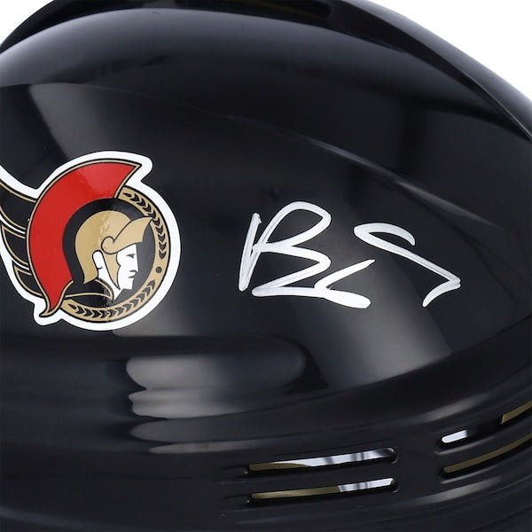Brady Tkachuk Ottawa Senators Fanatics Authentic Autographed Black Mini Helmet