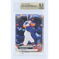 Brandon Nimmo New York Mets 2025 Topps Now Road to Opening Day #OD-174 BGS Authenticated 9.5 Card