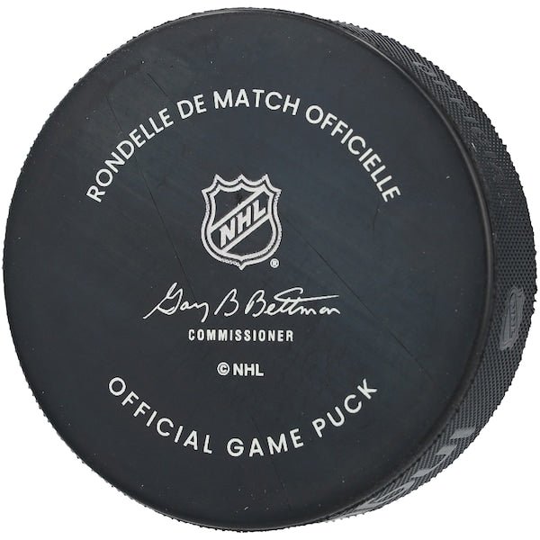 Brent Burns Colorado Avalanche Autographed Fanatics Authentic Official Game Puck