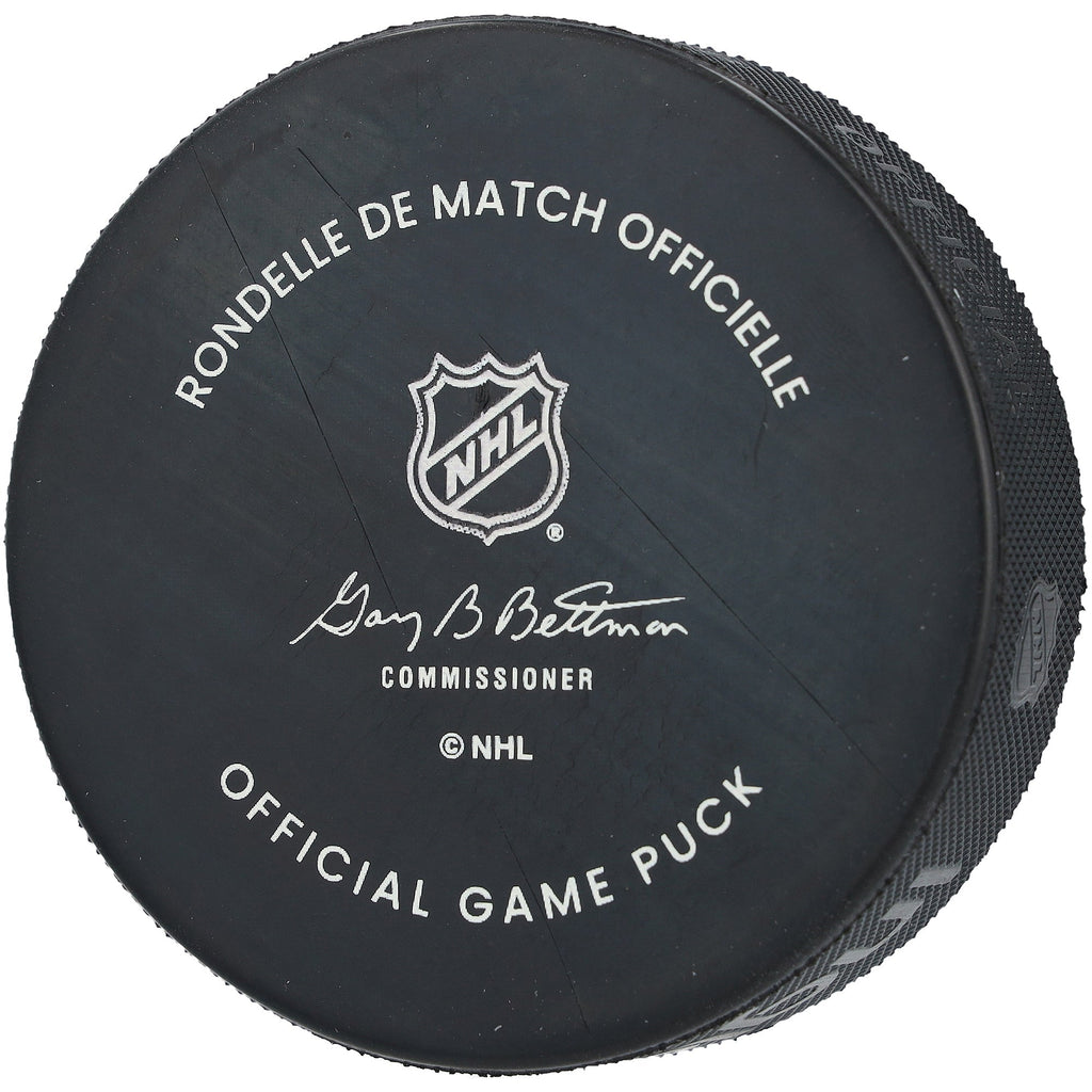 Brent Burns Colorado Avalanche Autographed Fanatics Authentic Official Game Puck