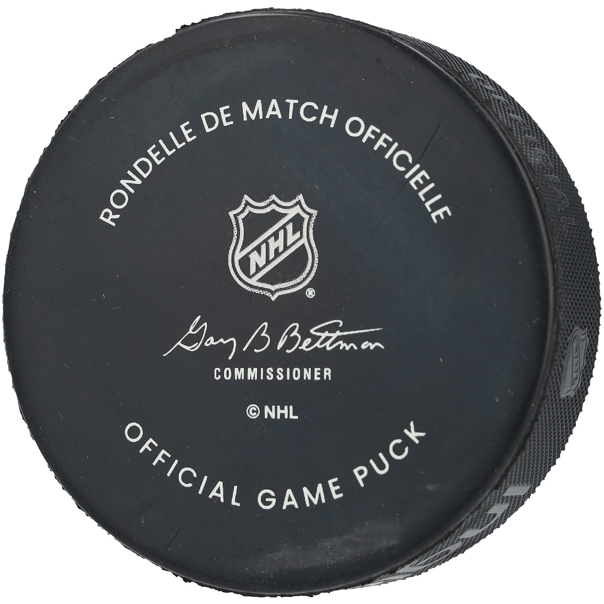 Brent Burns Colorado Avalanche Autographed Fanatics Authentic Official Game Puck with "Burnzie" Inscription