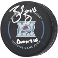 Brent Burns Colorado Avalanche Autographed Fanatics Authentic Official Game Puck with "Burnzie" Inscription