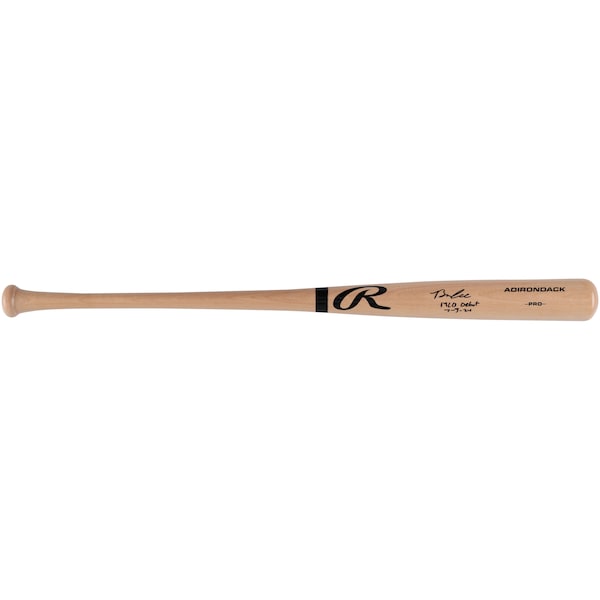 Brooks Lee Minnesota Twins Autographed Fanatics Authentic Rawlings Pro Bat with "MLB Debut 7-3-24" Inscription