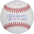 Bryce Harper & Mike Schmidt Philadelphia Phillies Autographed Fanatics Authentic Baseball with Multiple Inscriptions