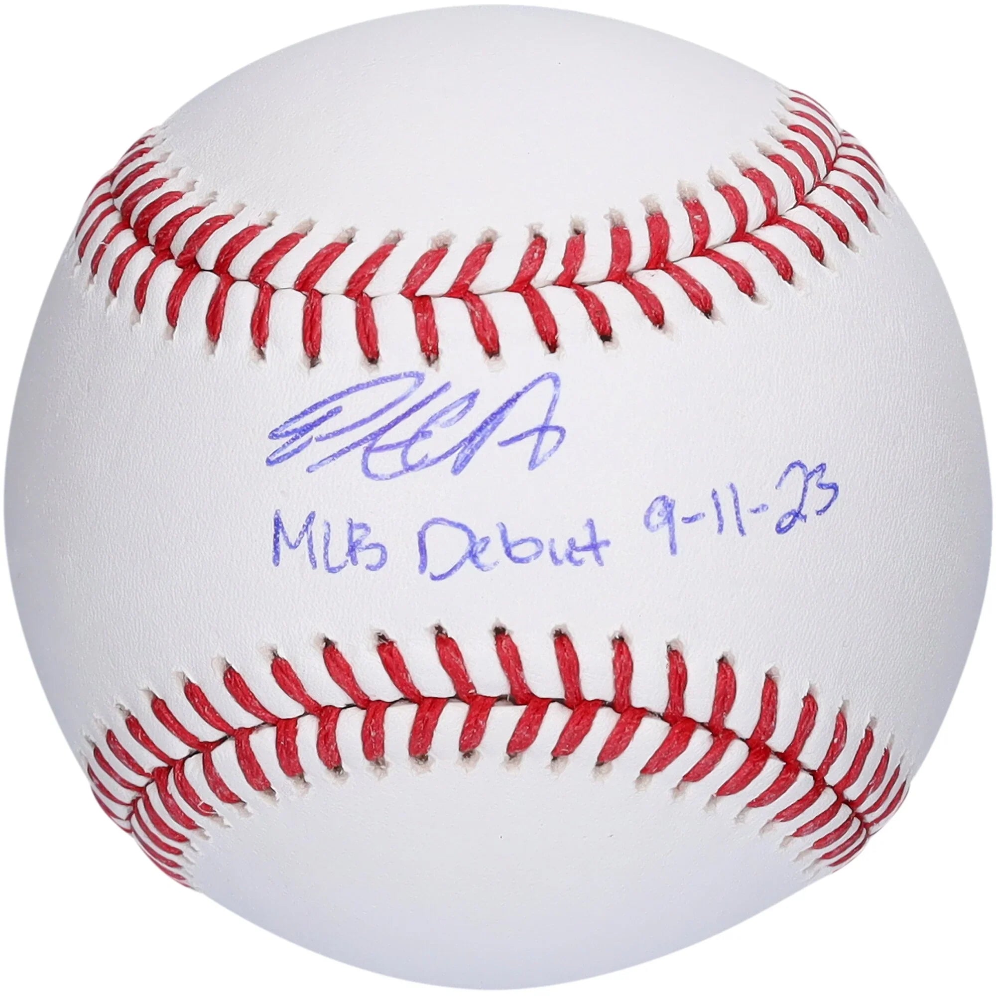 Pete Crow-Armstrong Signed Baseball | MLB Debut 9/11/23 Inscription