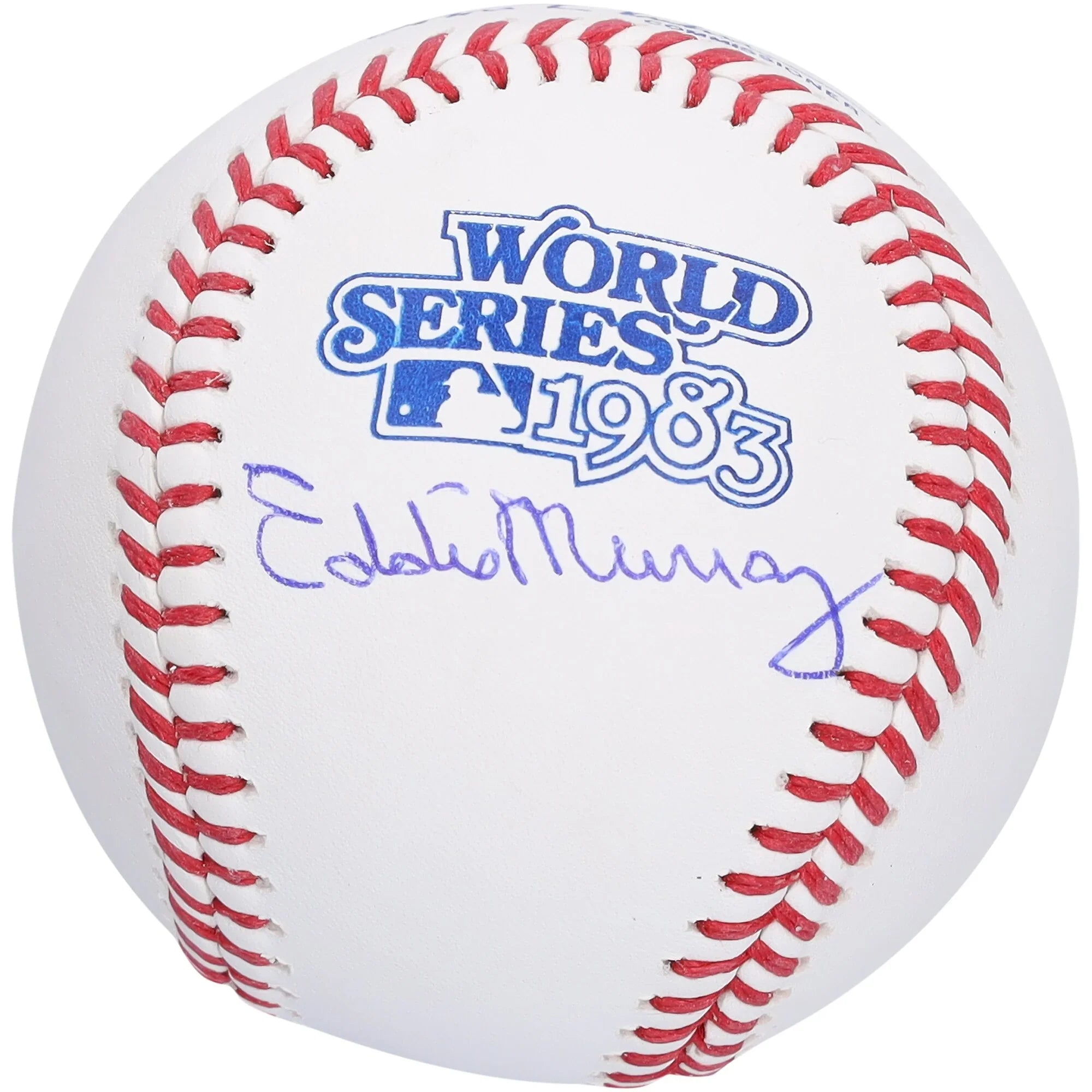 Eddie Murray Signed 1983 World Series Logo Baseball | Baltimore Orioles