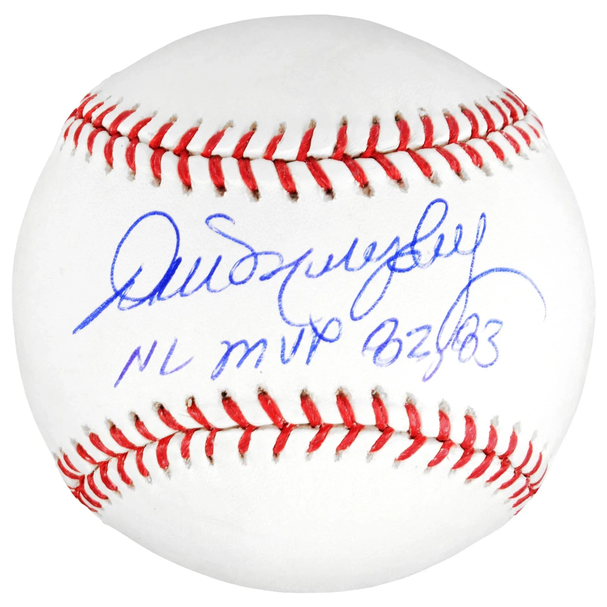 Dale Murphy Signed Baseball | NL MVP 82/83 Inscription