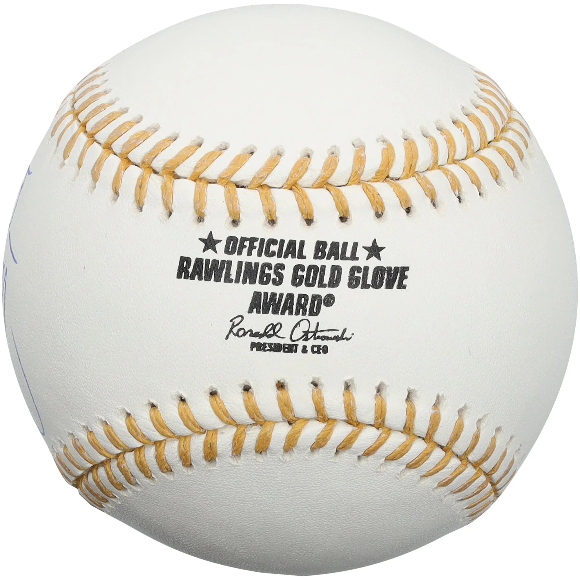 Scott Rolen Signed Gold Glove Logo Baseball | St. Louis Cardinals
