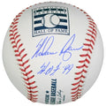 Nolan Ryan Signed Texas Rangers Baseball HOF 99 Inscription