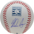 Nolan Ryan Signed Hall of Fame Logo Baseball Texas Rangers