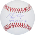 Chase Utley Signed Baseball | 2008 World Series Champs Inscription
