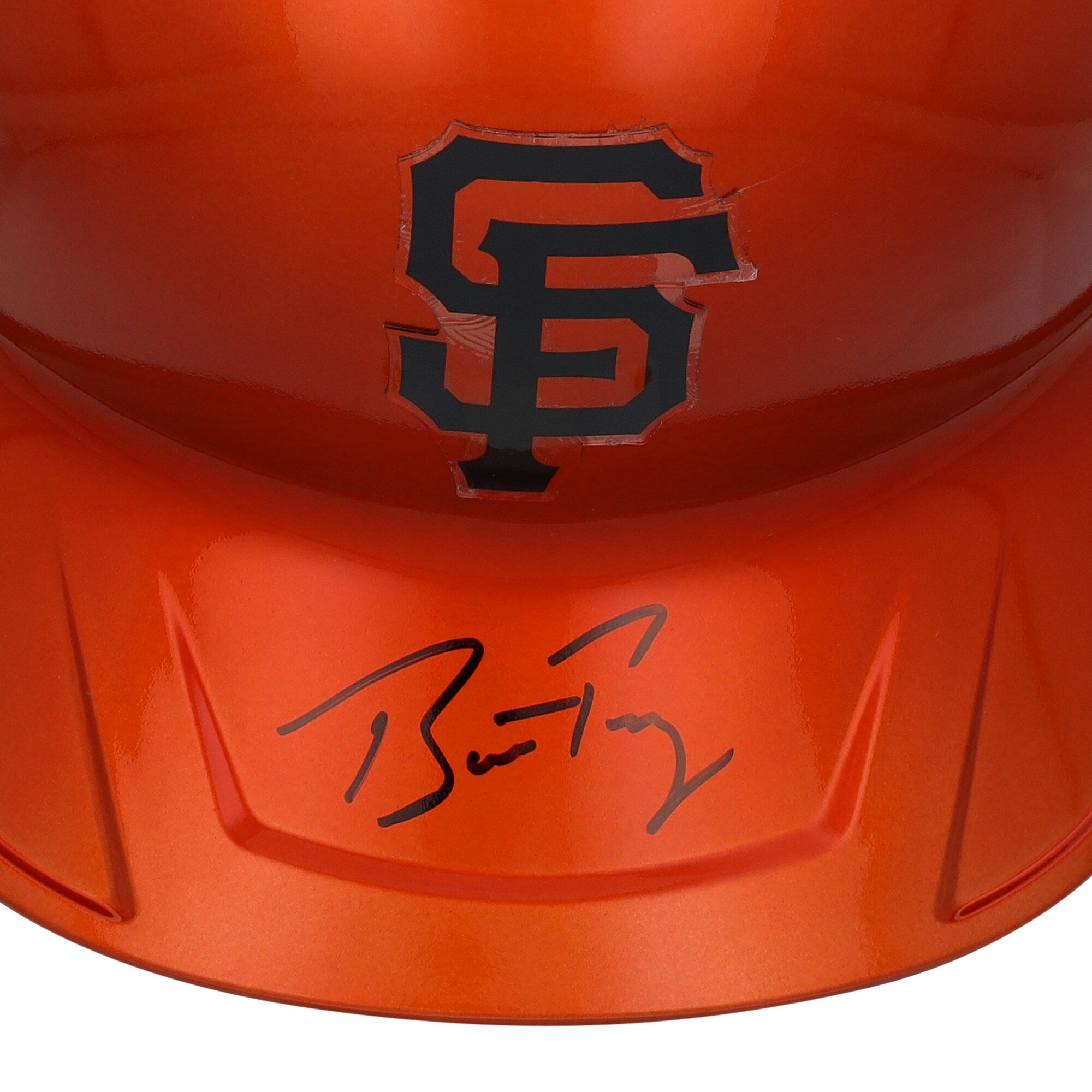 Buster Posey San Francisco Giants Autographed Fanatics Authentic Alternate Chrome Replica Batting Helmet