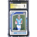 Brian Thomas Jr. Signed 2024 Panini Donruss Optic Rookie Card #214 | CGC 9/10