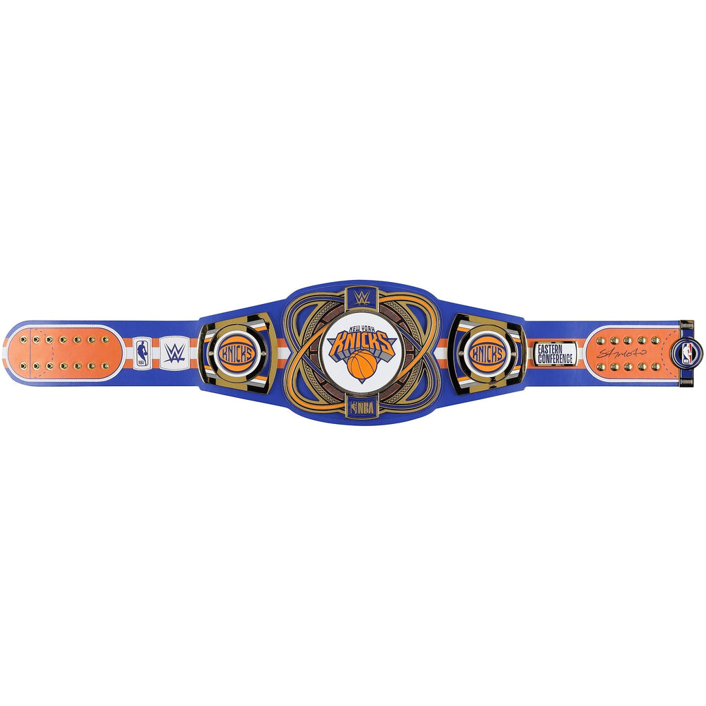 Carmelo Anthony New York Knicks Autographed Fanatics Authentic WWE Replica Title Belt