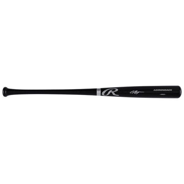Carson Benge New York Mets Autographed Fanatics Authentic Black Rawlings Pro Bat