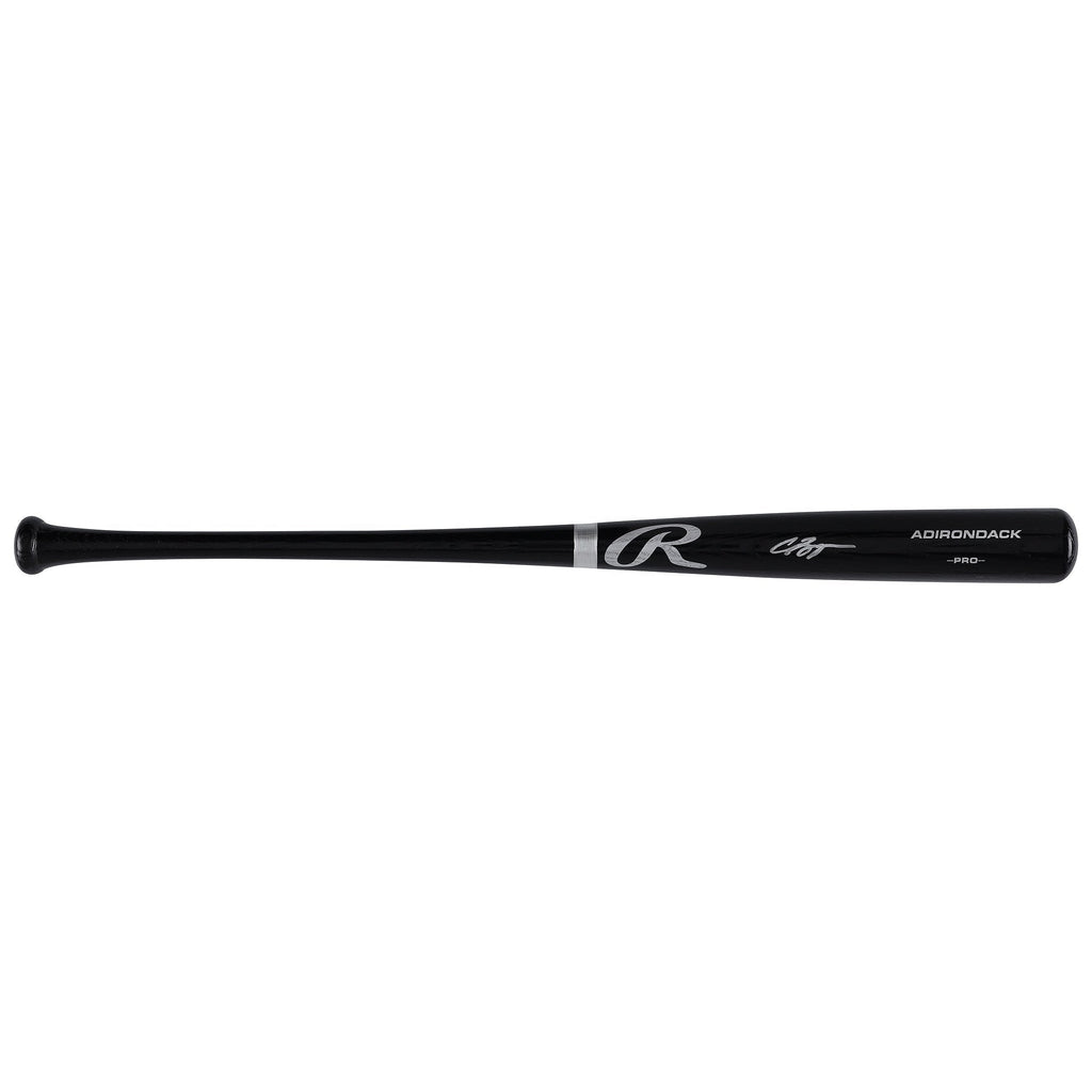 Carson Benge New York Mets Autographed Fanatics Authentic Black Rawlings Pro Bat
