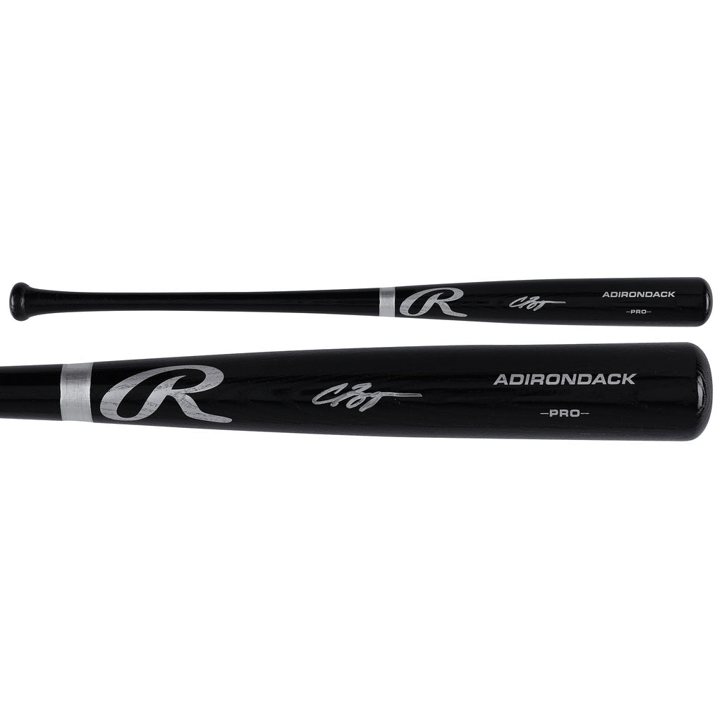 Carson Benge New York Mets Autographed Fanatics Authentic Black Rawlings Pro Bat