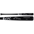 Carson Benge New York Mets Autographed Fanatics Authentic Black Rawlings Pro Bat with "2024 19th Pick" Inscription