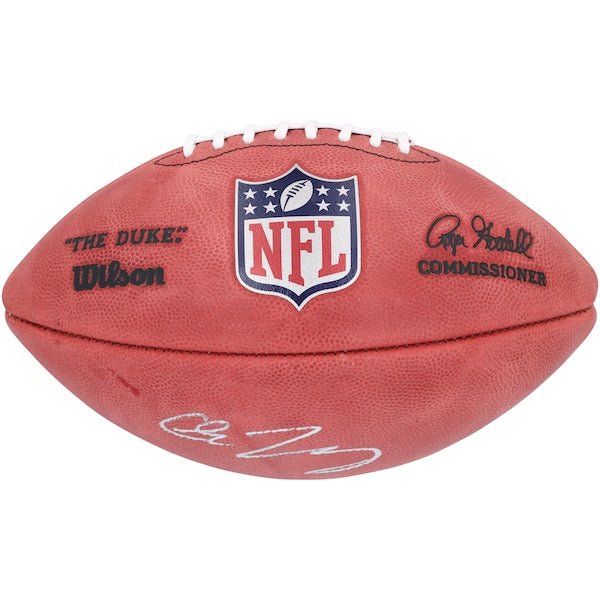 Chase Young New Orleans Saints Autographed Fanatics Authentic Wilson Duke Full Color Football