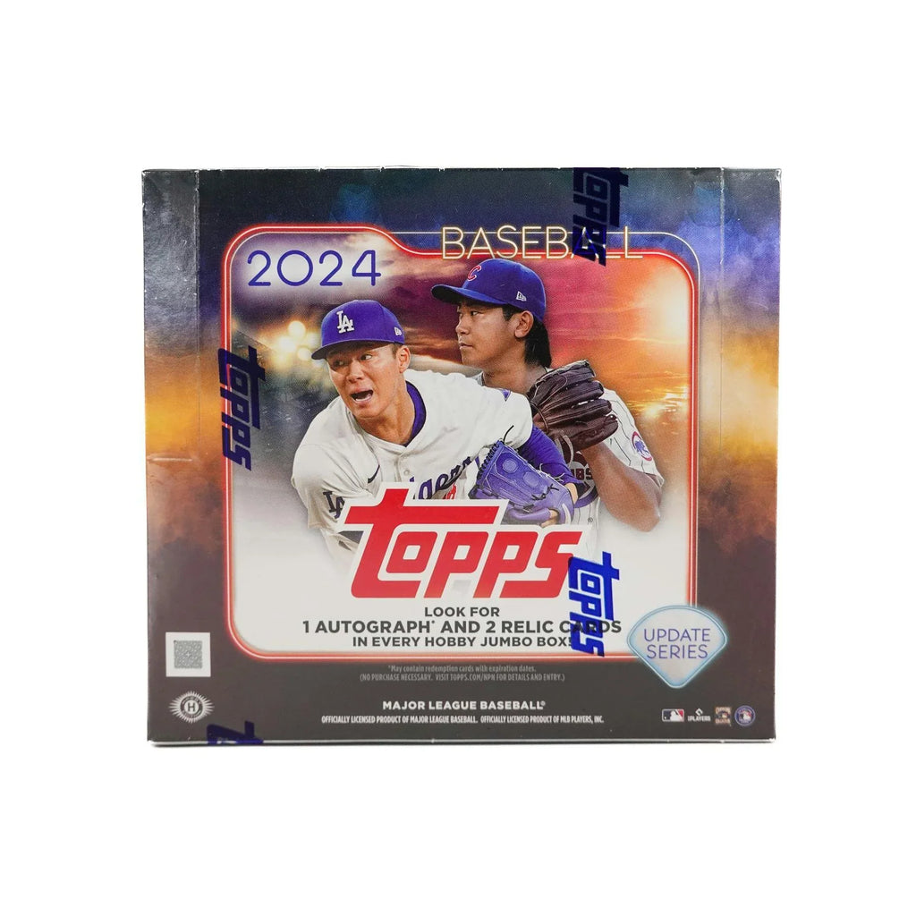 2024 Topps Update Series Baseball Hobby Jumbo Box (Ships Sealed Only)