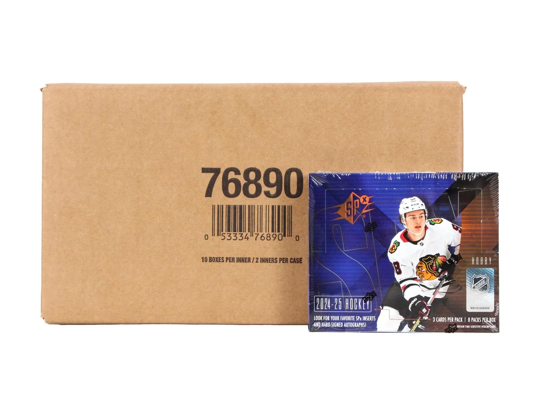2024 25 Upper Deck SPx Hockey Hobby 20 Box Case (Ships Sealed Only) - D1