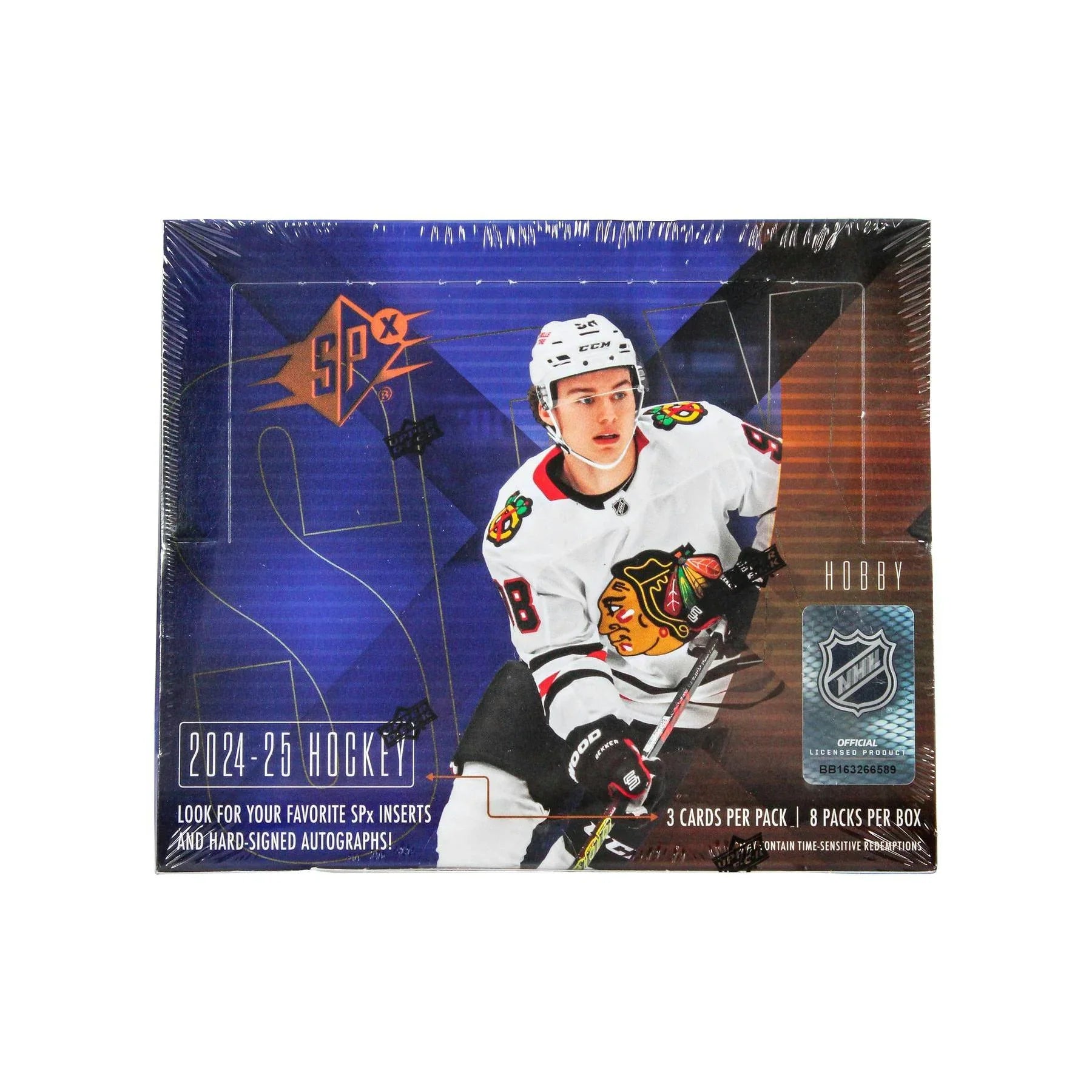 2024 25 Upper Deck SPx Hockey Hobby 20 Box Case (Ships Sealed Only) - D1