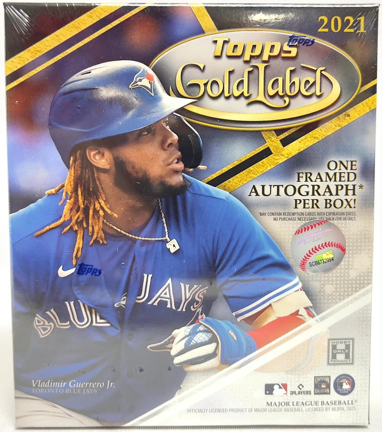 2021 Topps Gold Label Baseball Hobby Box (Ships Sealed Only) - D