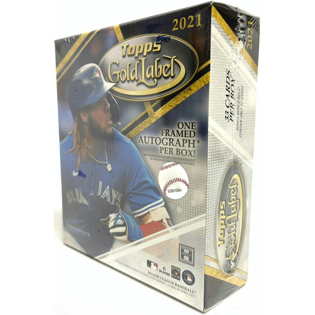 2021 Topps Gold Label Baseball Hobby Box (Ships Sealed Only) - D