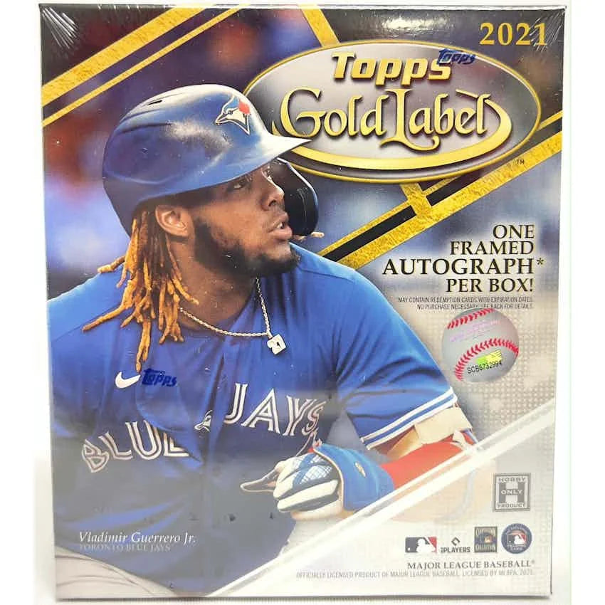 2021 Topps Gold Label Baseball Hobby Box (Ships Sealed Only) - D