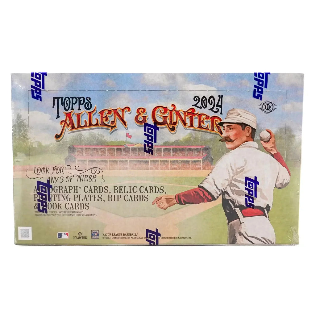 2024 Topps Allen & Ginter Baseball Hobby 12-Box Case (Ships Sealed Only)
