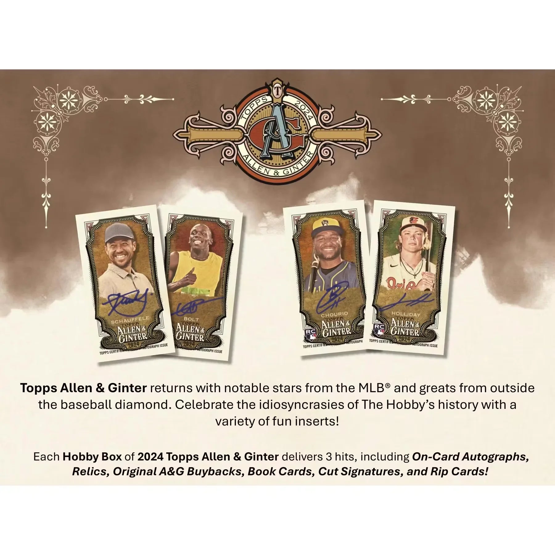 2024 Topps Allen & Ginter Baseball Hobby 12-Box Case (Ships Sealed Only)