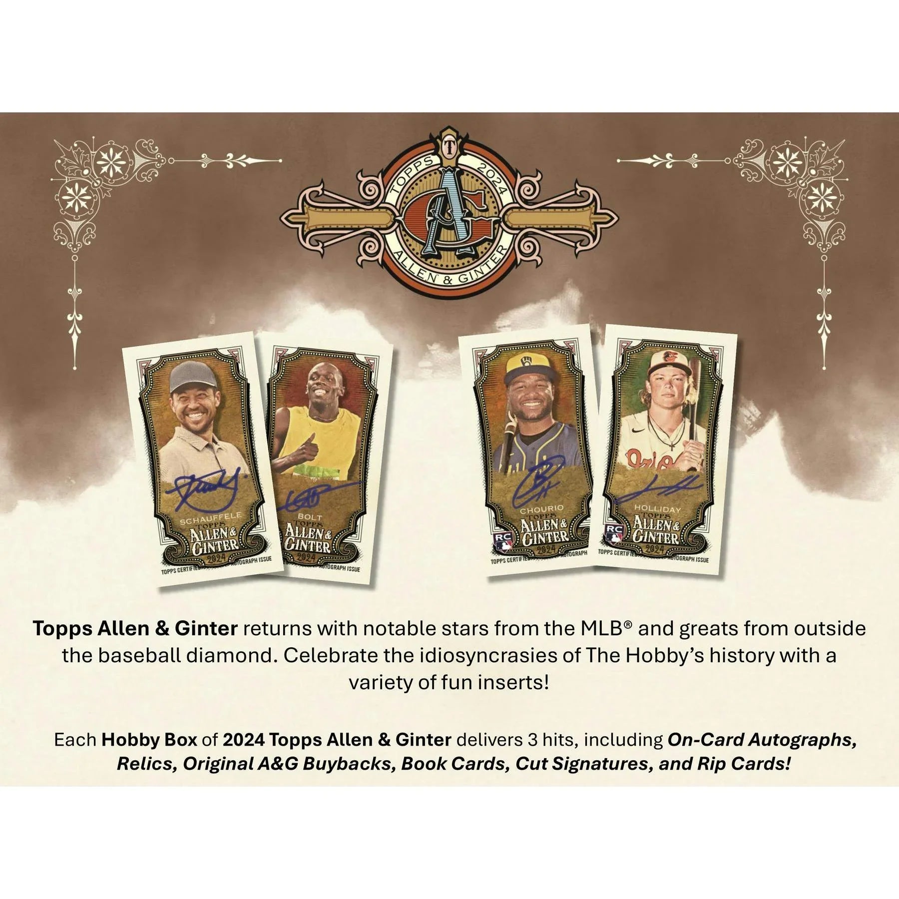 2024 Topps Allen Ginter Baseball Hobby Box (Ships Sealed Only) - D1
