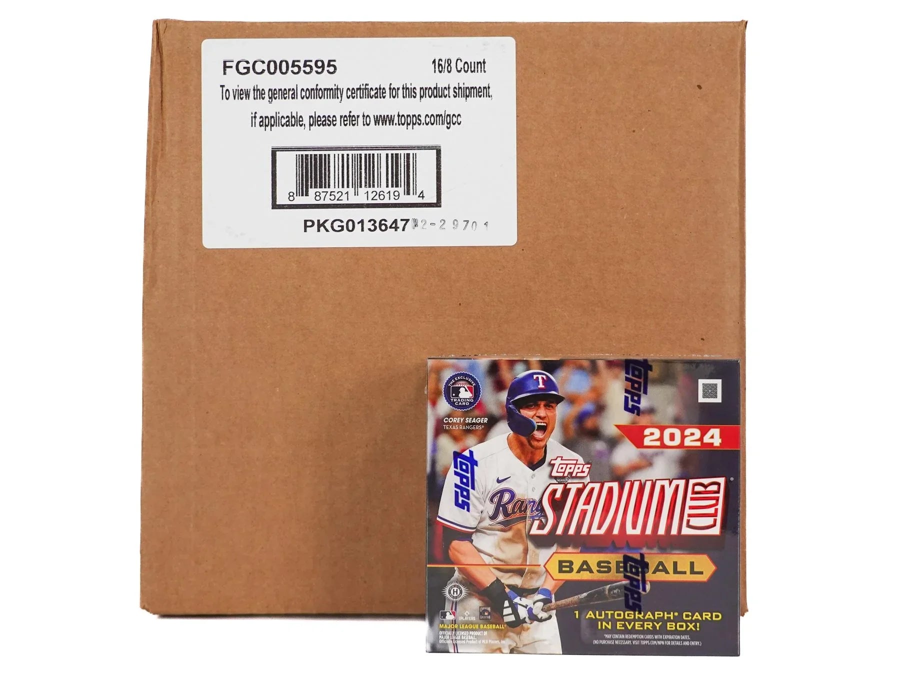 2024 Topps Stadium Club Baseball Compact 16 Box Case (Ships Sealed Only) - D1