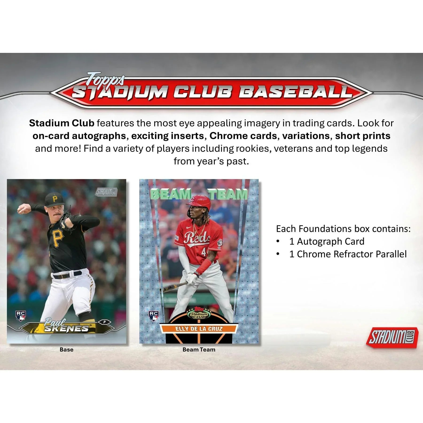2024 Topps Stadium Club Baseball Compact 16 Box Case (Ships Sealed Only) - D1