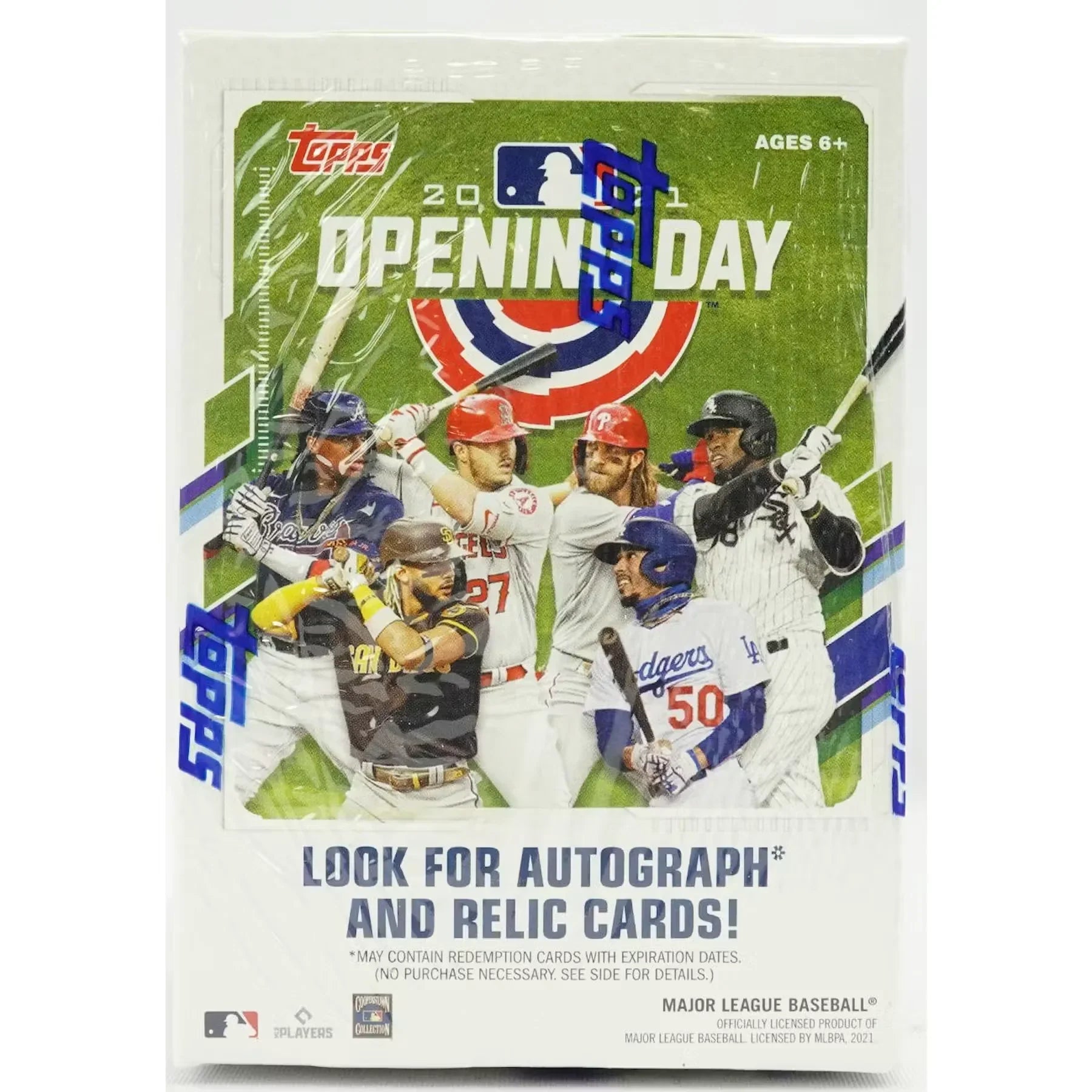 2021 Topps Opening Day Baseball Blaster Box (Ships Sealed Only)