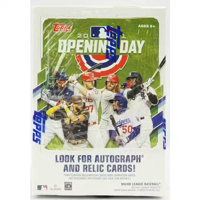 2021 Topps Opening Day Baseball Blaster Box (Ships Sealed Only)